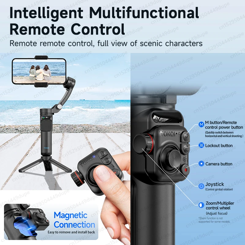 スマホアクセサリー Industry-Standard 3-Axis Gimbal Amazon.com: AOCHUAN 3-Axis Gimbal Stabilizer for Smartphone