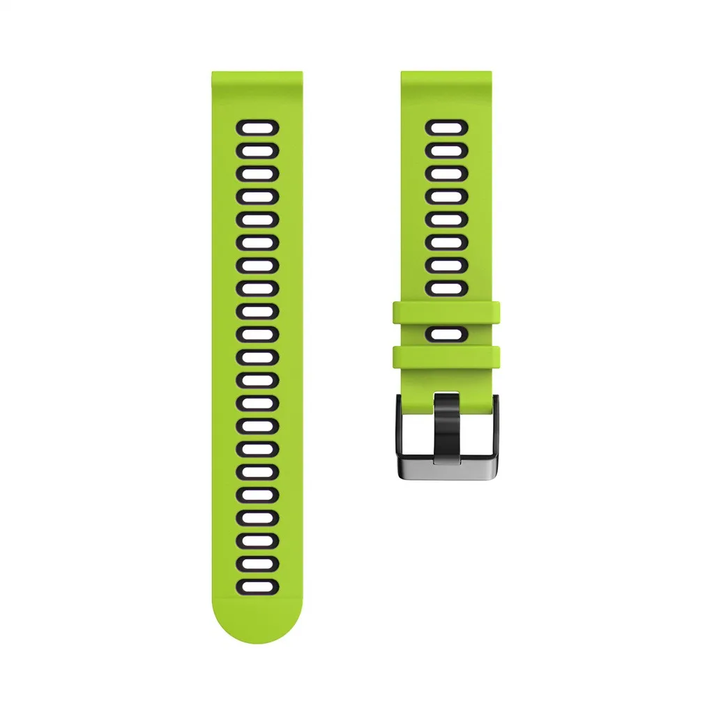 Silicone Sports Watchband 22mm - Adjustable Strap