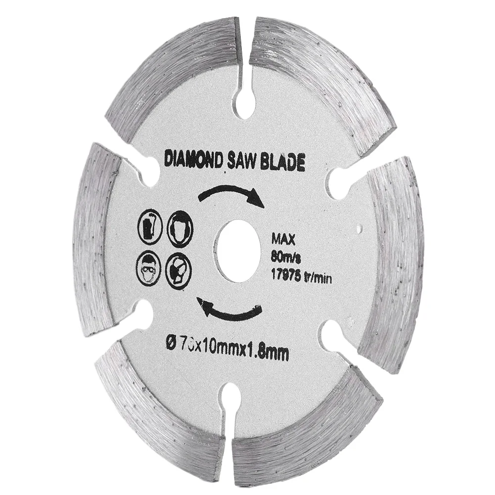 3 Inch/75mm Cutting Blade Diamond Grinding Wheel Blade Angle Grinder Saw Blade for Cutting Tile Ceramic Concrete Marble