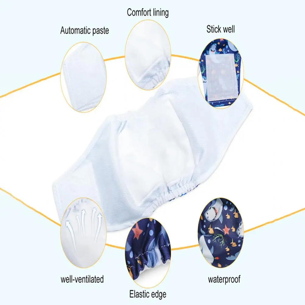 Title 2, Male Dog Belly Band Diapers Fastener Tape Adjus...
