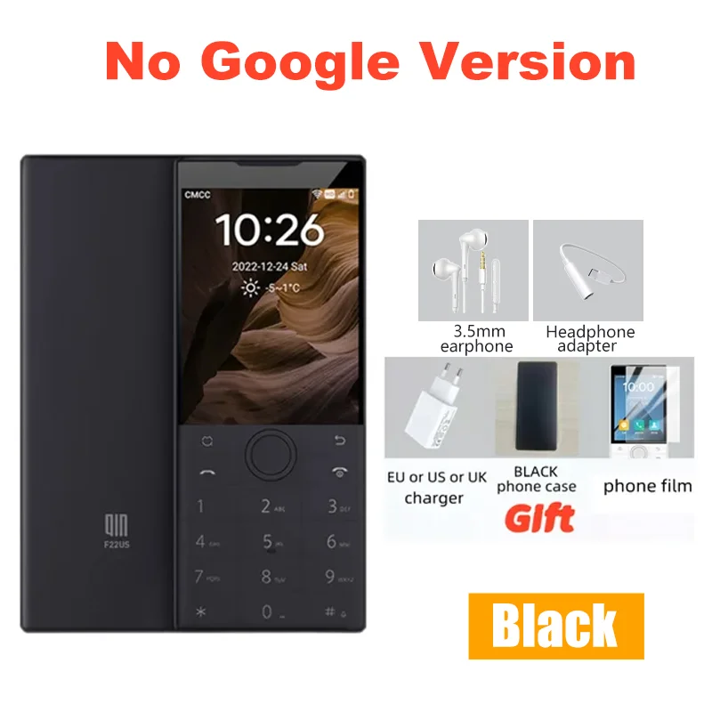 Duoqin F22 Android 11 Google バージョン MTK6739 1700mAh 2G 16G