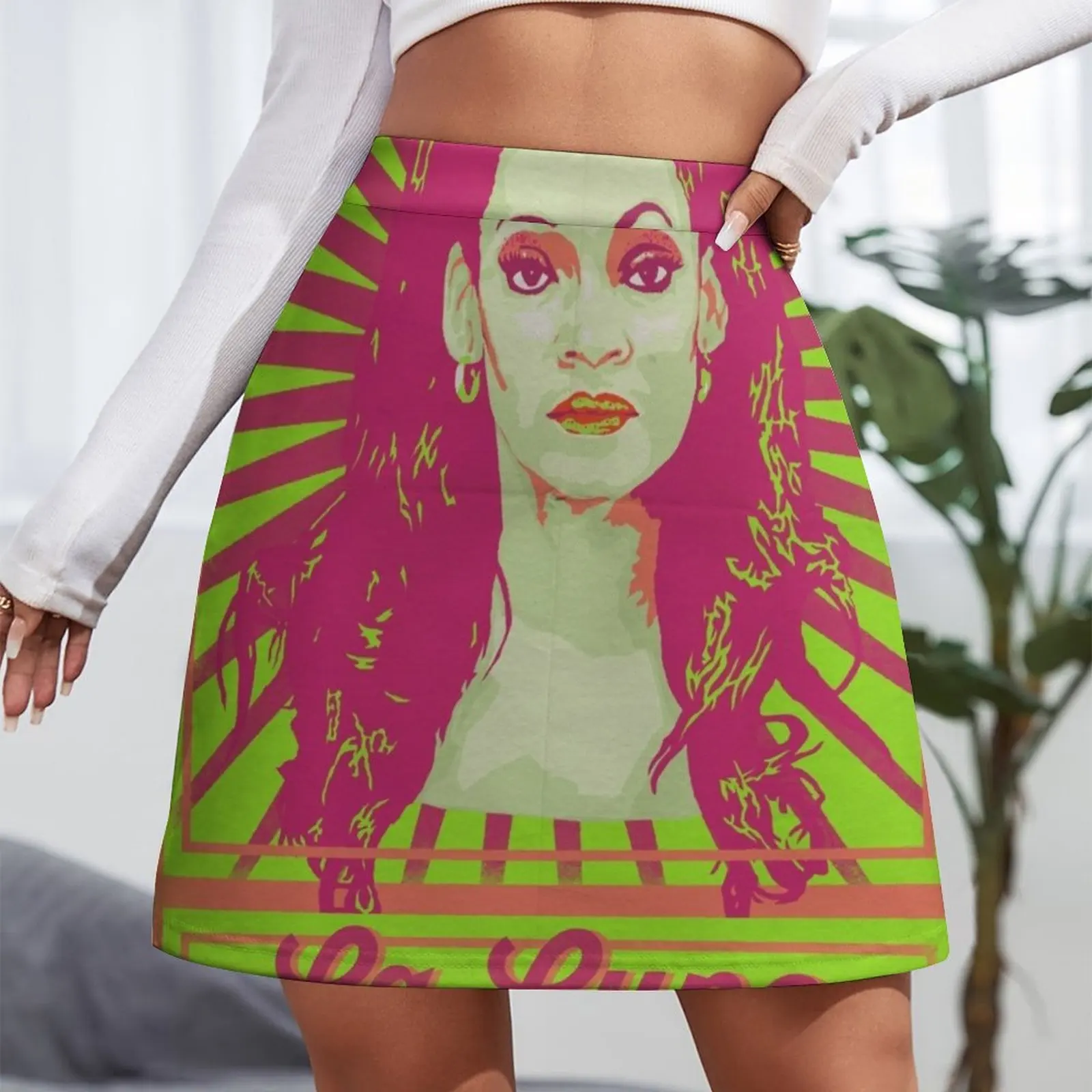 La Lupe Poster Mini Skirt cosplay modest skirts for women