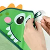 Baby Shower Toy Cute Duck Frog Net Toy Storage Bag Strong Suction Cup Baby Shower Game Bag Bathroom Organizer Water Toy 2