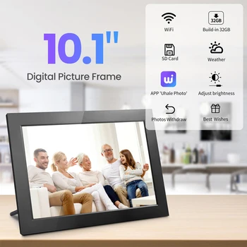 10.1" WiFi Smart Digital Photo Frame 32GB 1