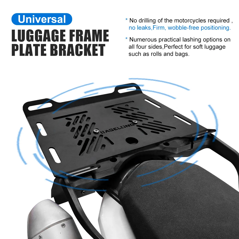

Motorcycle Rear Tail Rack for Sportster S Rear Luggage Bracket Tailstock Shelf Cargo Luggage Carrier Rack Motorbike Accessories
