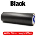 Black 30cm x 500cm