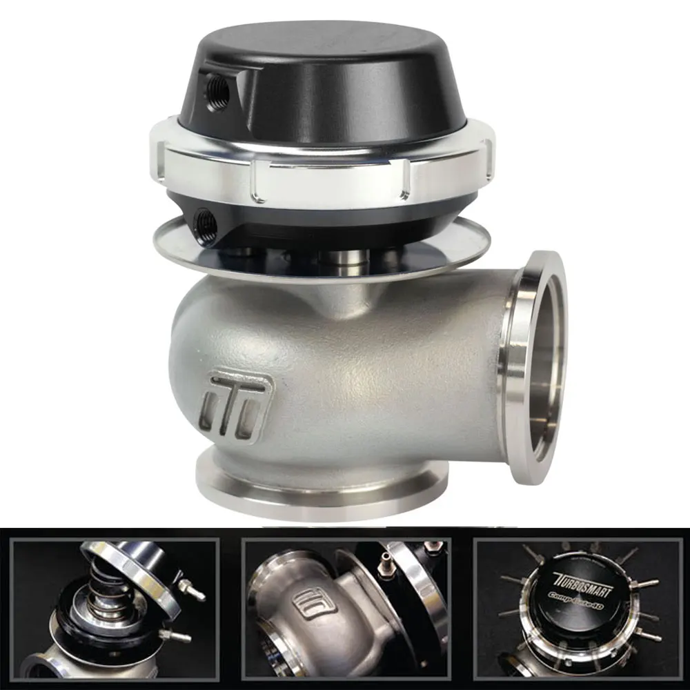 ターボチャージャー 45mmターボチャージャーマニホールド排気赤Vバンド外力+ 14psiスプリング 45MM TURBOCHARGER MANIFOLD EXHAUST RED V-BAND EXTERN Turbo Charger T3からT25 T28ターボチャージャーターボ