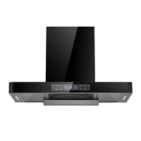 Big Suction Power T Shape Style 90cm Kitchen Chimney Hood Professional Range Hood 2