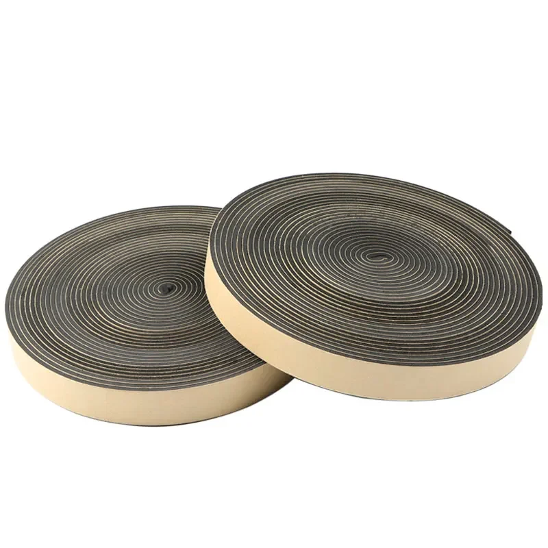 Door Window Seals Cushion EPDM Neoprene Self Adhesive Tape Insulation 2m
