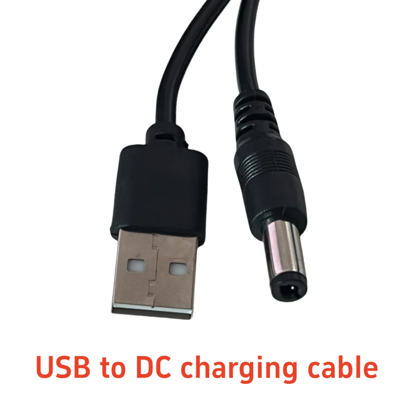 10-Pack USB to DC Barrel Jack Power Cable Adapter Charger