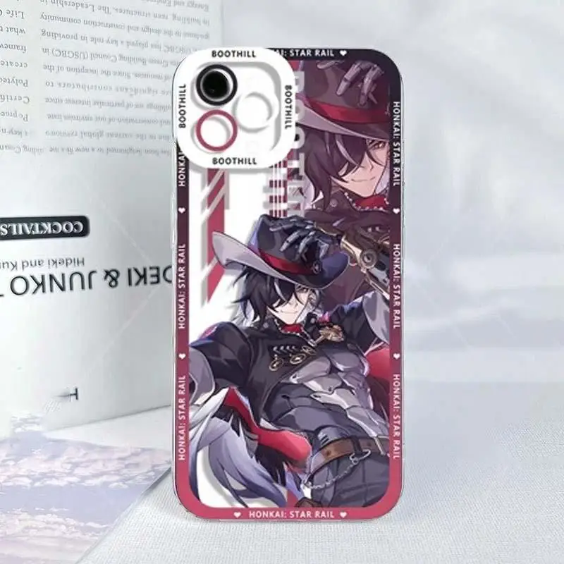 Silicone Soft Boothill Honkai Star Rail Phone Case Cover