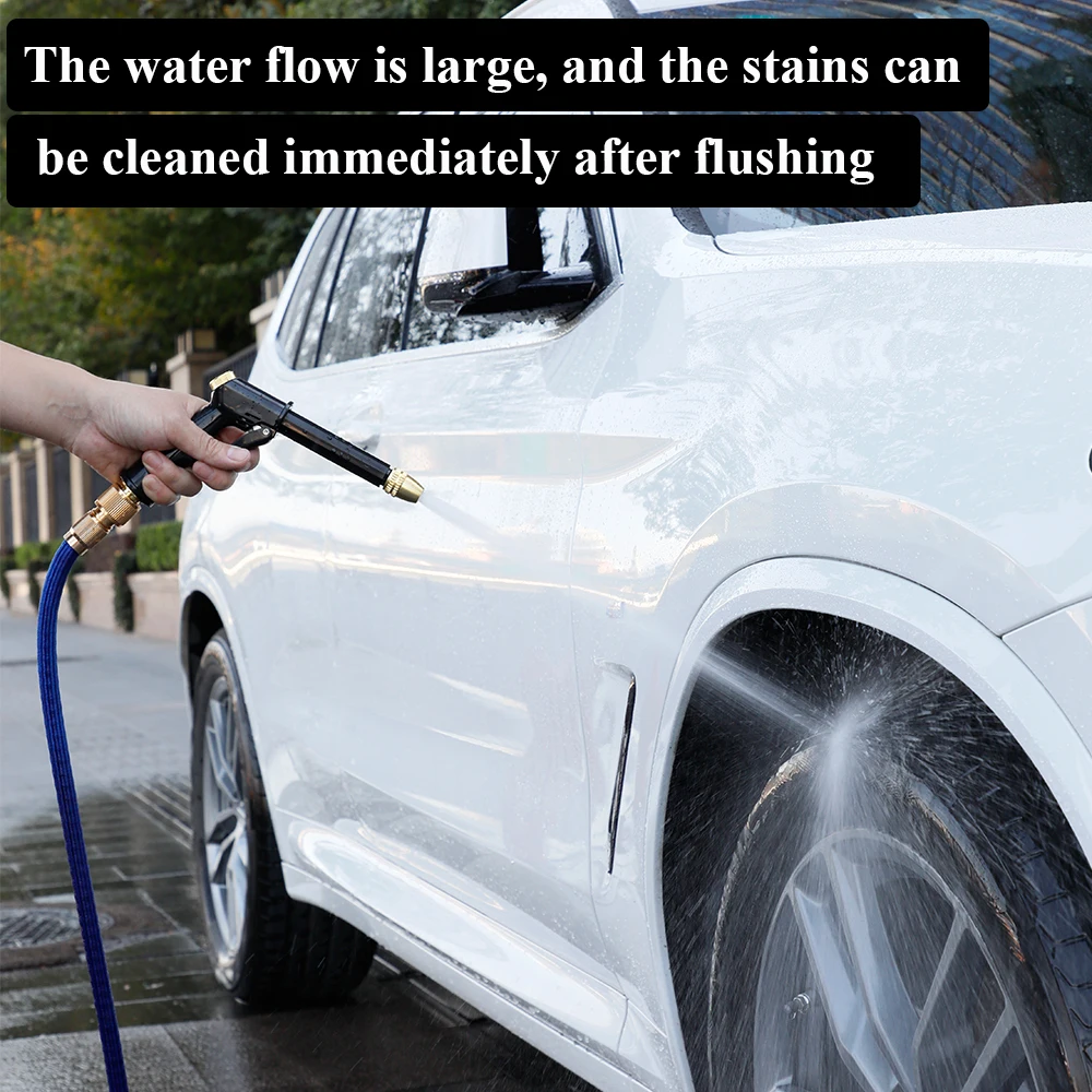 Water Gun Portable High Pressure For Cleaning Car Wash Machine Garden Watering Hose Nozzle Sprinkler Foam