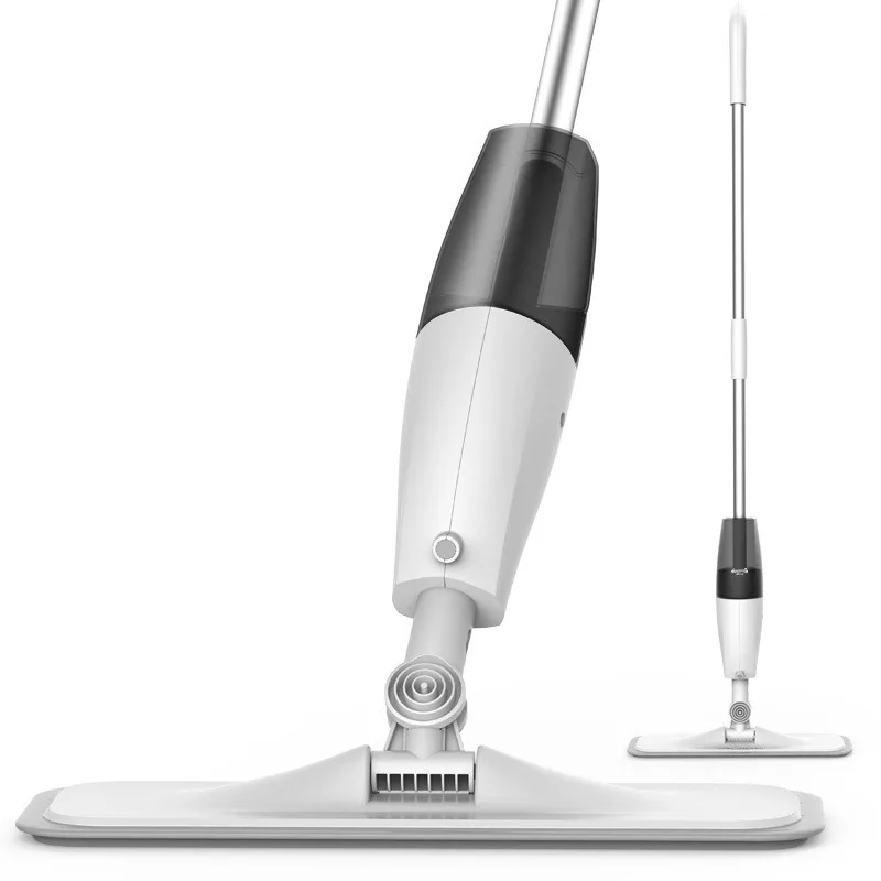 

Water Spraying Sweeper Mijia Floor Cleaner Carbon Fiber Dust Mops 360 Rotating Rod 350ml Tank Waxing Mop lazy mop