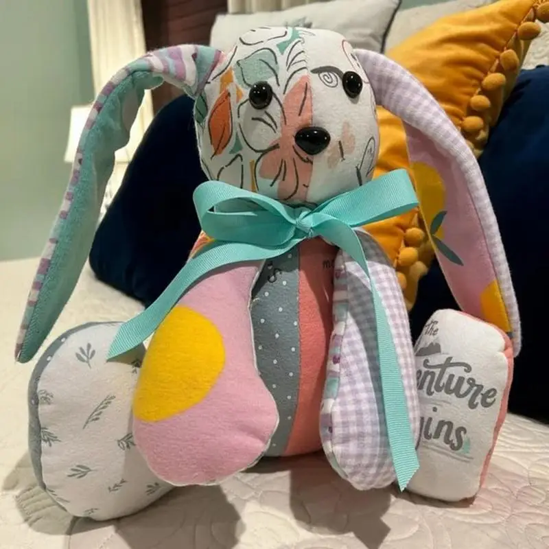 Bunny Sewing Patterns Plush Bunnies Easter Sewing Dolls Toy Decor Stuffed Easter Bunnies Bunny Rabbit Decorations for