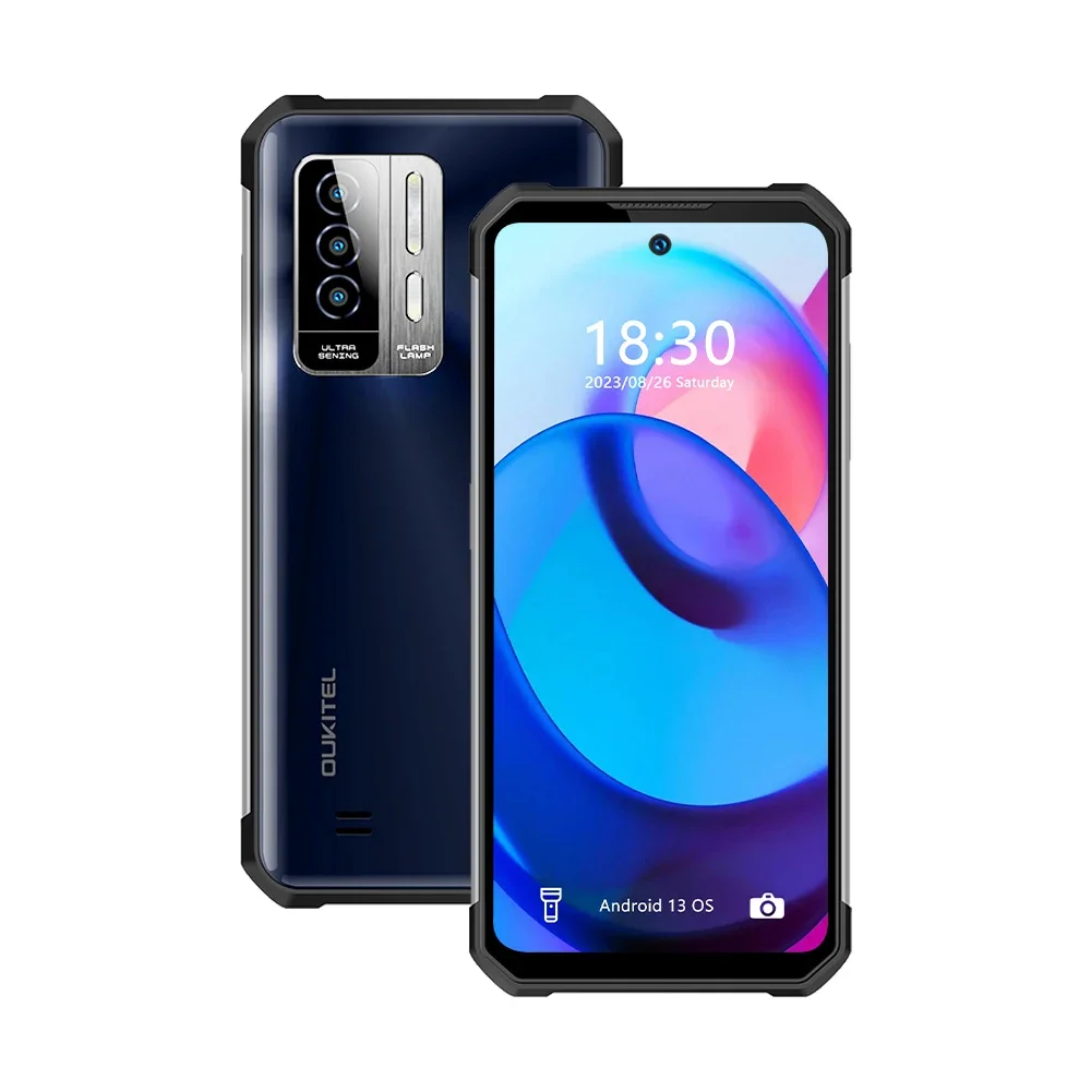 頑丈なスマートフォン,Android Oukitel-WP27,RAM 12GB,ROM 256GB,6.78 