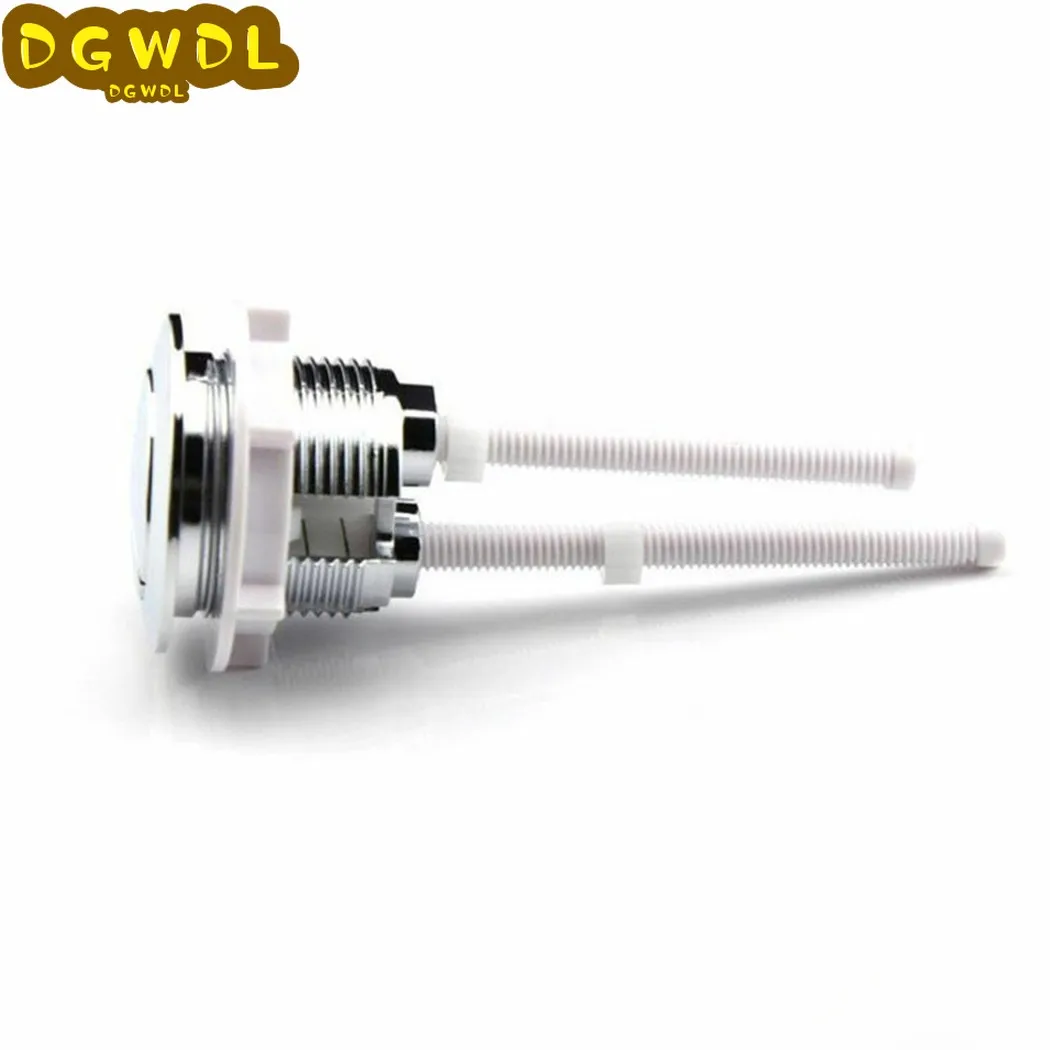 38mm Universal Dual Flush Toilet Water Tank Button Round Valve Push Button Flush Toilet Seat Water Tank Valve Bathroom Parts