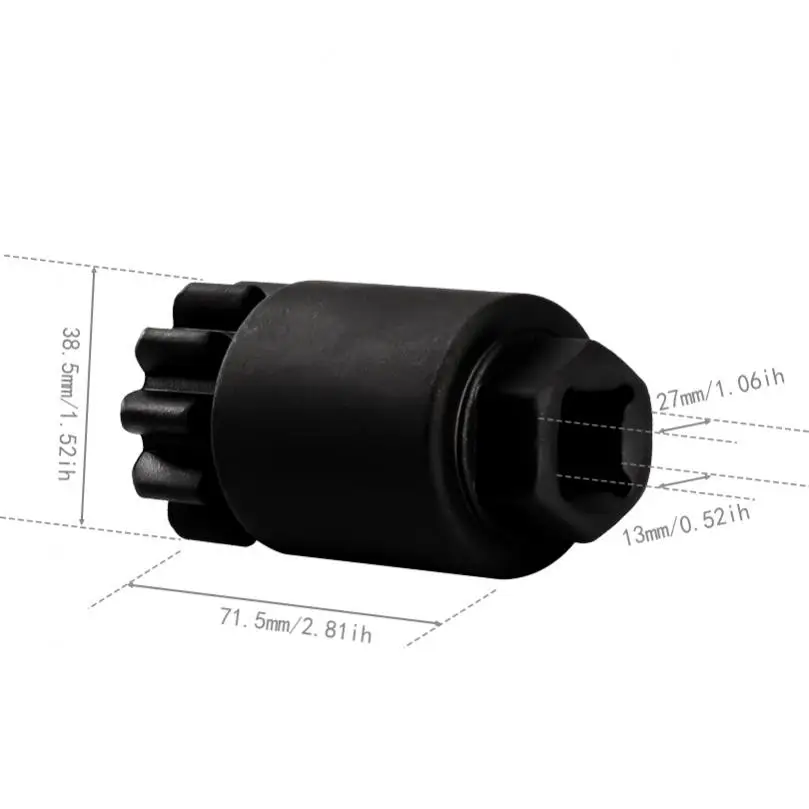 TML Engine Barring Socket Flywheel Turning Tool Crank/Flywheel Rotating Tool Fit for Volvo Mack Truck All Models 1998-(Set of 2)