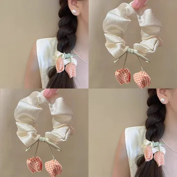 Elastico per Capelli a Forma di Tulipano, Elastico per Capelli da Donna, Elastico per Coda di Cavallo, Accessorio per Capelli Fresco, Versatile, Alla Moda e Divertente