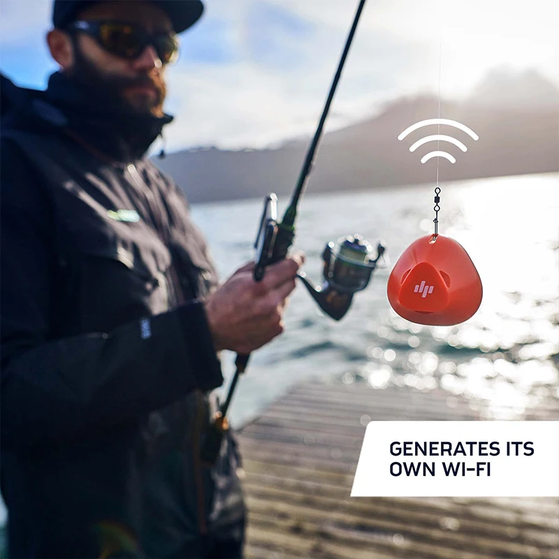 Deeper START Smart Fish Finder – Castable Wi-Fi fish finder for recreational fishing from dock, shore or bank images - 6