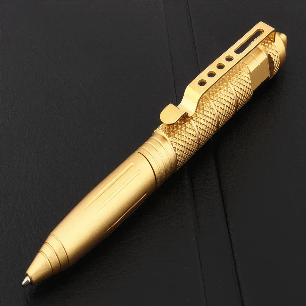 Metal Tactical Defense Ballpoint Pen School Student Office