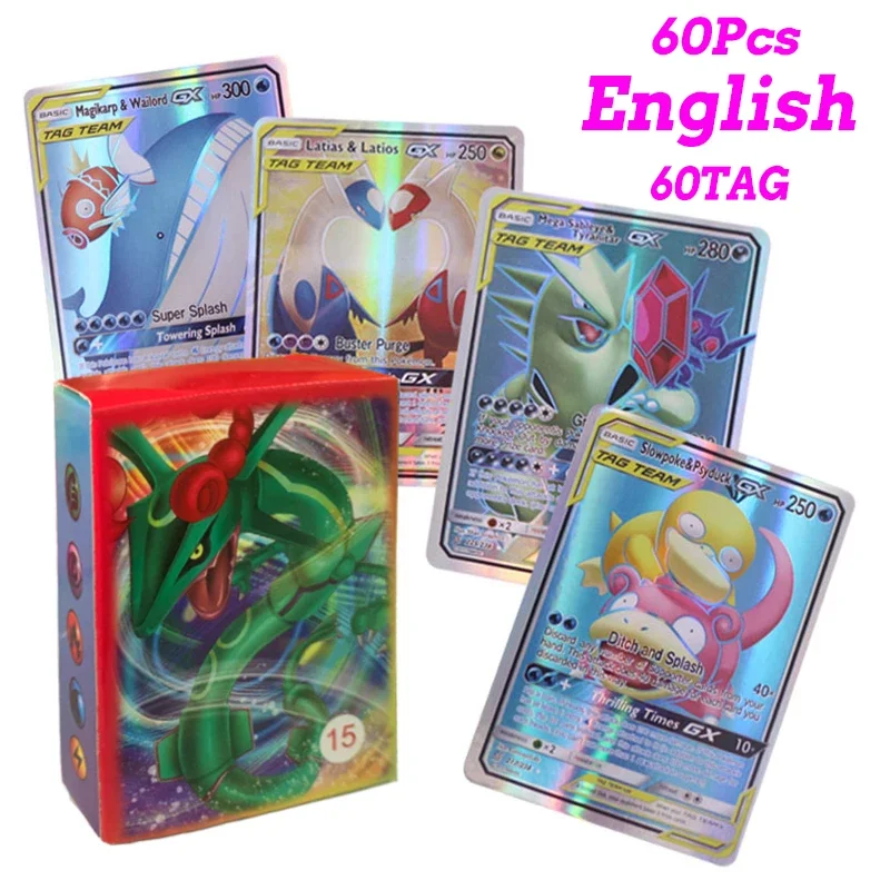 thumbnail image 1 of Cards Vmax Vstar GX EX Energy Toys Card First Generation Charizard Exceed Evolution Full Flash Card Battle Collection, 1 of 5