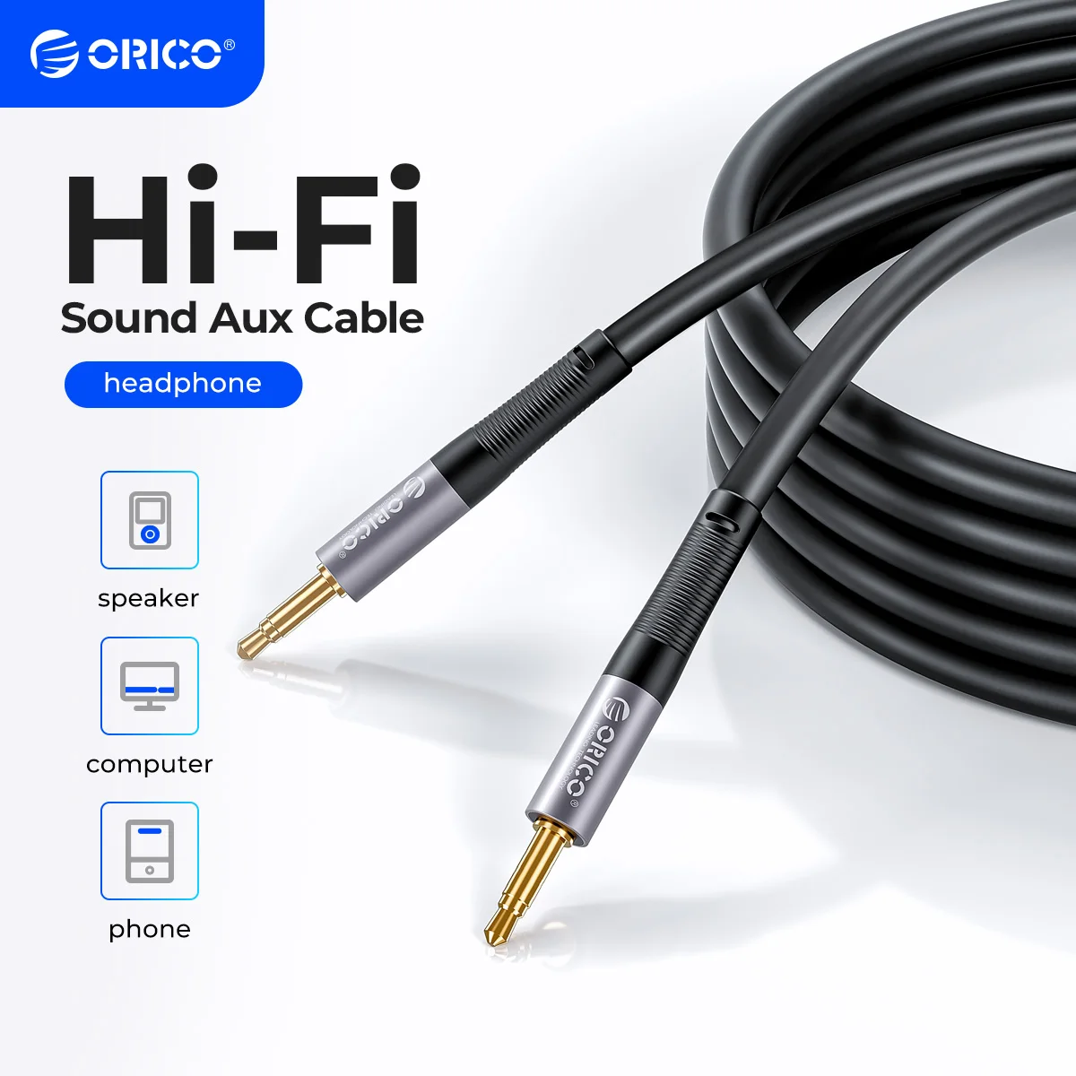 Filo 3.5Mm Aux Cable Jack Audio Cord Maschio A Maschio Hi-Fi Sound Silicone Liquido Per Cuffie Iphone Speaker Car Ipad