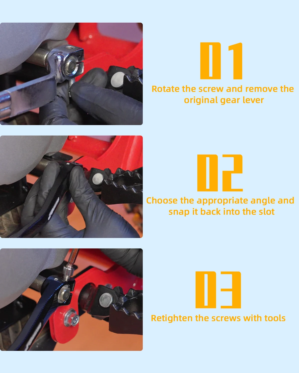 For YAMAHA WR 250F 450F YZ 125 250 250F 250FX 450F 450FX Motorcycle Foot Brake Lever Pedal Gear Shift Lever Pedal Sets motorcycle accessories motorcycle foot pedals