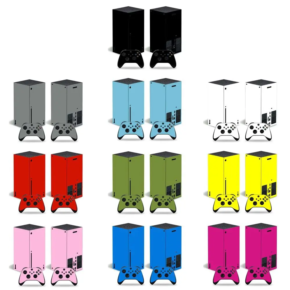 For Xbox Series X Carbon Fiber Skin Game Console Decor Protective Film Protective Cover Sticker For Xbox Series X |Xsx