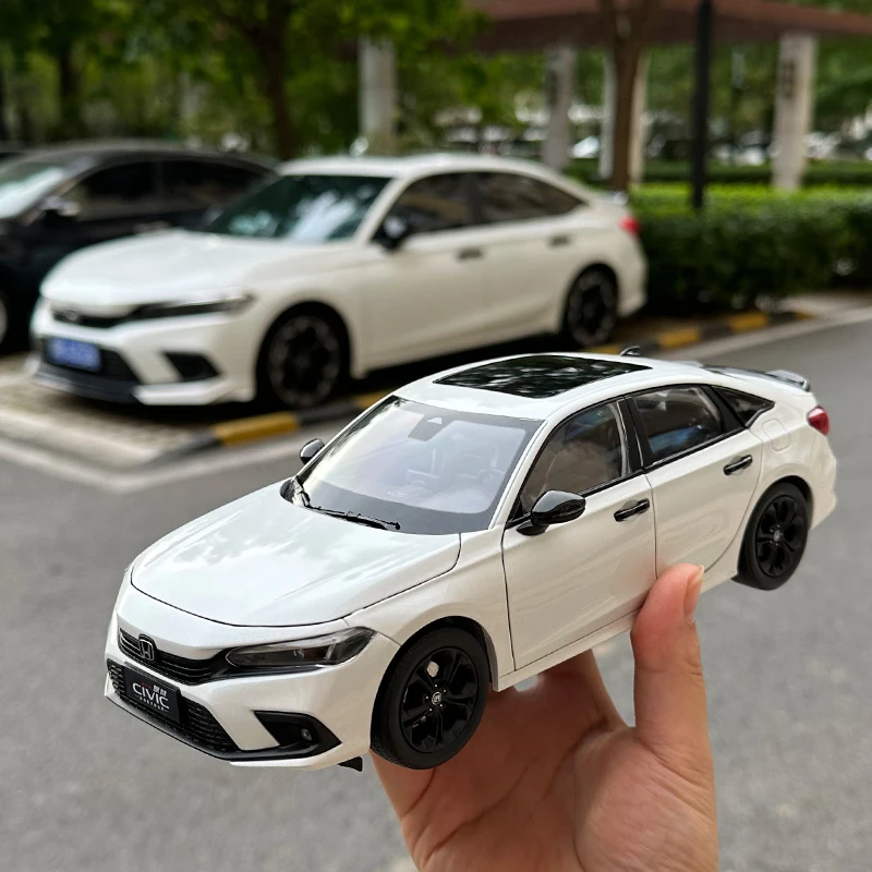 1:18 2022 Honda CIVIC 11th generation alloy car model collection
