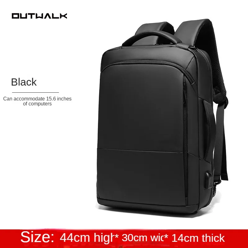 New backpack men's leisure business commuting student schoolbag can crossbody computer bag lightweight backpack
