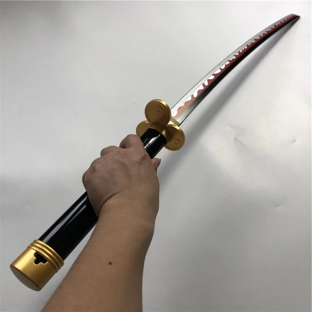 Espada mágica SSR Yama para Cosplay, arma armada, Katana Espada Ninja de  madera, cuchillo de 100cm