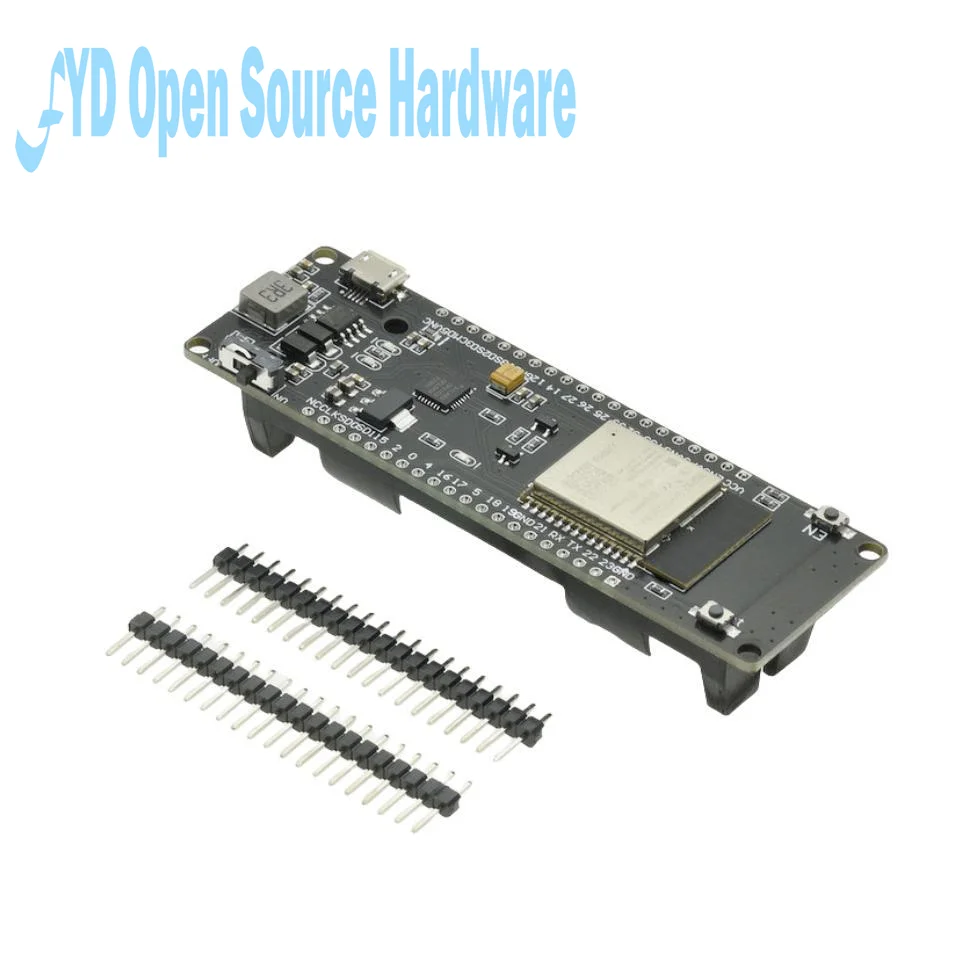 Беспроводная смарт-плата WEMOS ESP32 с поддержкой Wi-Fi и Bluetooth и держателем для аккумулятора 18650