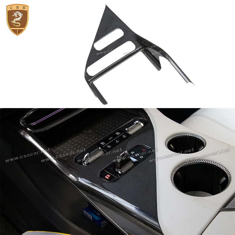 

Car Central Console Dashboard Panel Trim Cover Frame Stickers For Lotus Eletre OEM Style Carbon Fiber Styling Glossy Accessory