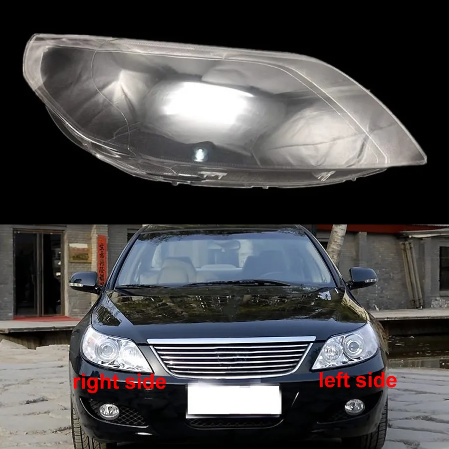 

For BYD F6 2008 2009 2010 2011 2012 Front Headlight Cover Transparent Lampshade Lamp Lens Headlamp Shell Plexiglass