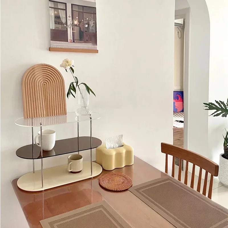 

Полки для хранения, акриловый подстаканник Ins, ветровая косметика, украшение для дома, модный креативный подстаканник для духов, демонстрационный стеллаж