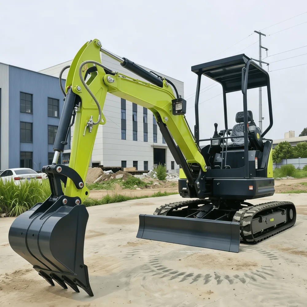 Diesel-Minibagger Kompaktbagger Minibagger für Landwirtschaft Bauarbeiten Landschaftsbau Erdbewegungsmaschinen EPA