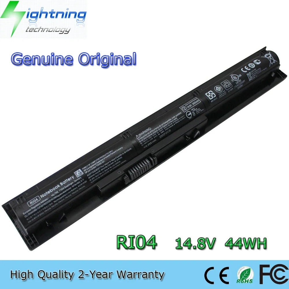 New Genuine Original RI04 14.8V 44Wh Laptop Battery for HP ProBook 450 ...