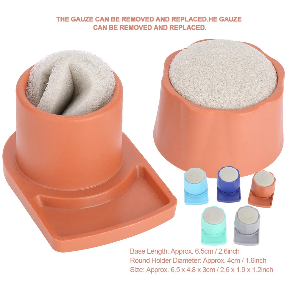 Lime Per Canali Radicolari Dentali Pulizia Supporto Per Schiuma Rotonda Supporto Per Frese Per Trapano Supporto Endo Custodia Per Lime Endodontiche Au