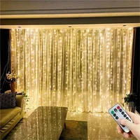 USB rideau chaîne lampe fête anniversaire décoration murale guirlande mariage fée lumière 3/6M LED 8 Mode lumière de noël décor de vacances 3