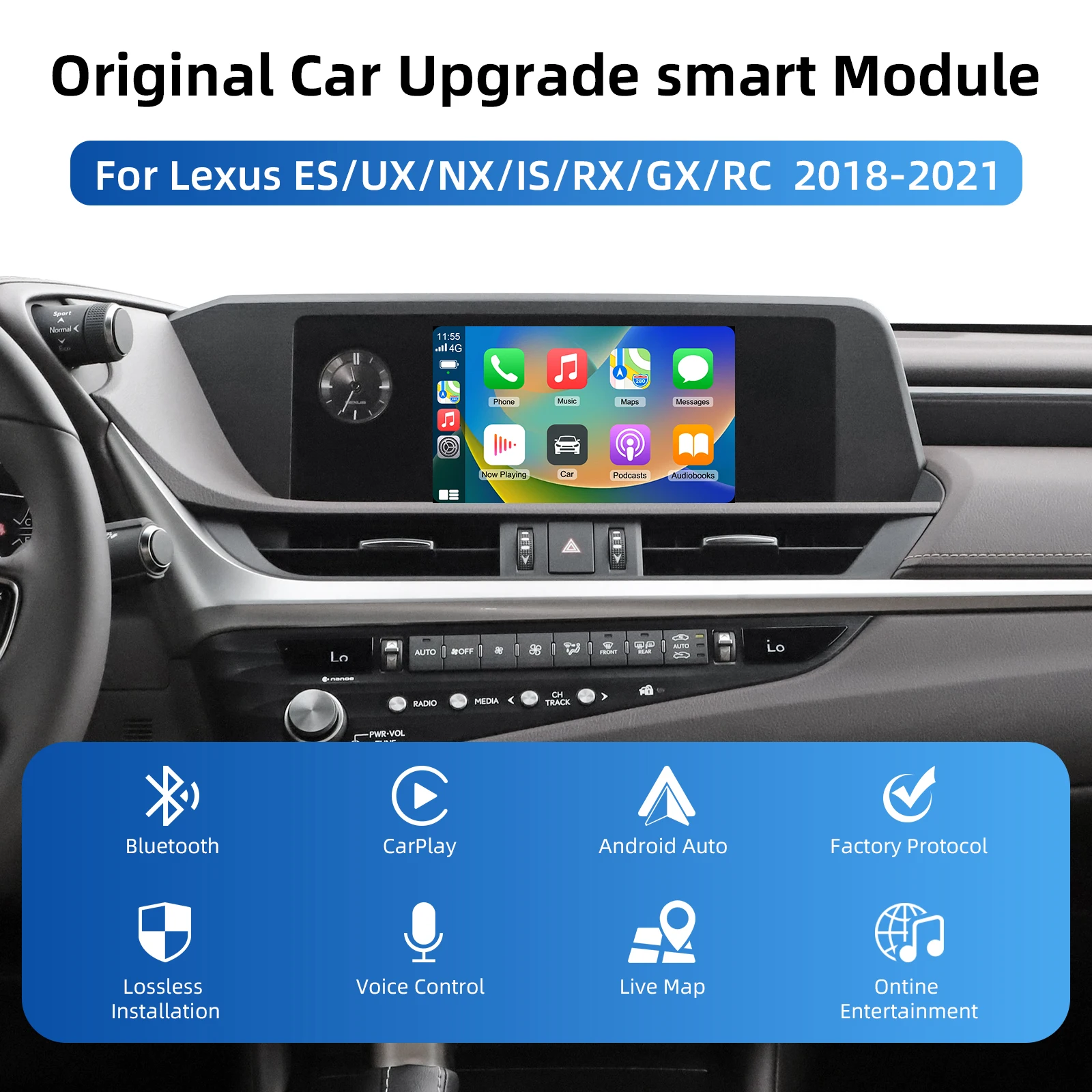 Lexus 360 Camera Compatibility CarPlay Decoder