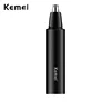 Kemei Electric Mini Nose Trimmers Portable Ear Nose Hair Shaver Clipper Waterproof Safe Removal Cleaner Waterproof Rechargeable 1