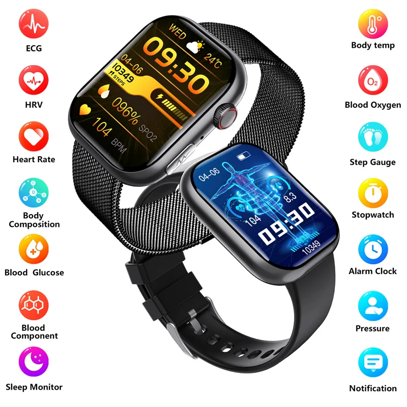F100 Ʈ ġ  ȭ, 2.1 ġ  ũ, ECG HRV 24 ð ɹڼ ǰ  SOS,  Ʈġ