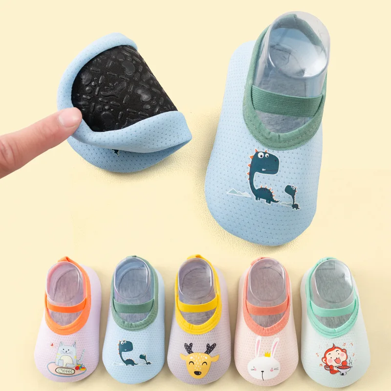 

Cartoon Baby Floor Sock Shoes for 0-5Year Kids Newborn Baby Infants Toddler Soft Sole Anti-skip First Walker Children Home Shoes
