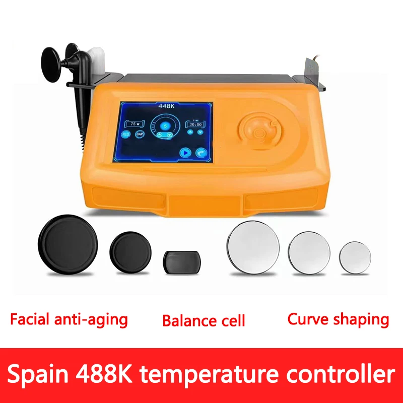 448KHz Professional RET Fat Removal Heat Therapy Fast  Physiotherapy Cet Ret Machine Facial Ptosis Postnatal Problems Backache