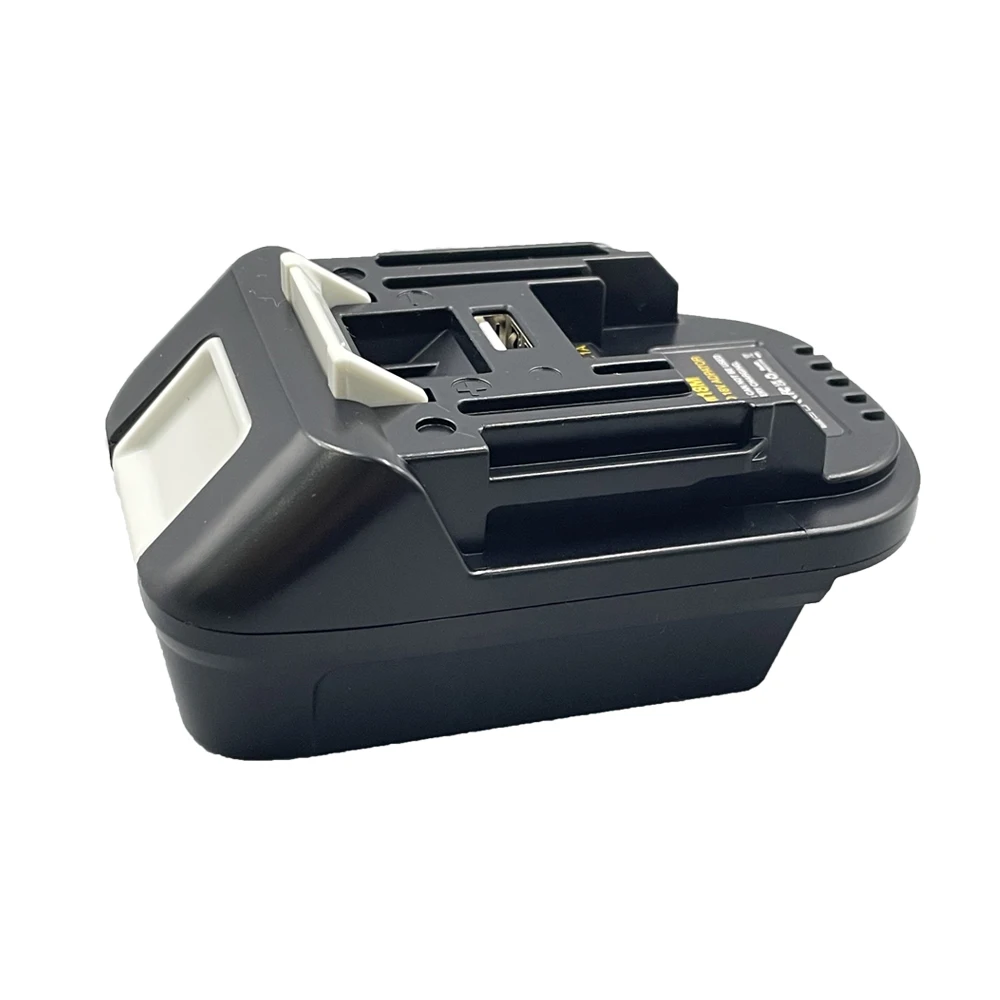 DM18M 배터리 어댑터는 Dewalt 18v-20v 리튬 배터리와 호환되며 Makita 18v 무선 전동 공구와 호환됩니다.