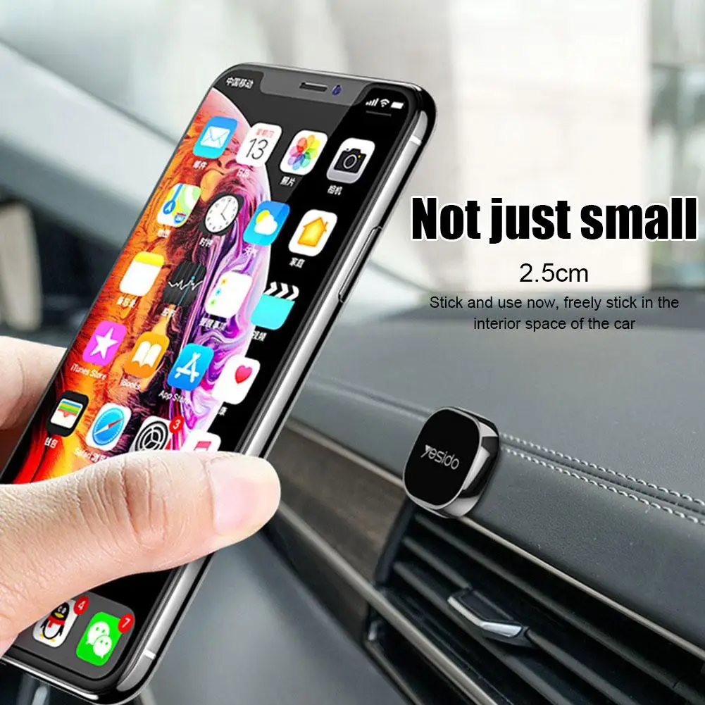 

360 ° Мини Автомобильная Магнитная подставка в подарок металлическая автомобильная магнитная воздушная подставка с рамкой автомобильный навигатор выход GPS оптовая продажа G0V7