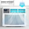Window-Mounted Room Air Conditioner, Powerful Indoor AC with Multi-Speed Mode, Programmable Timer, Cool up to 450 Sq.Ft. 6
