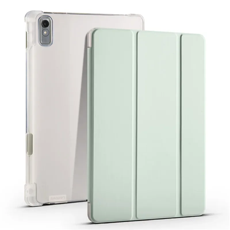 Premium PU Leather Trifold Stand Case with Pen Holder