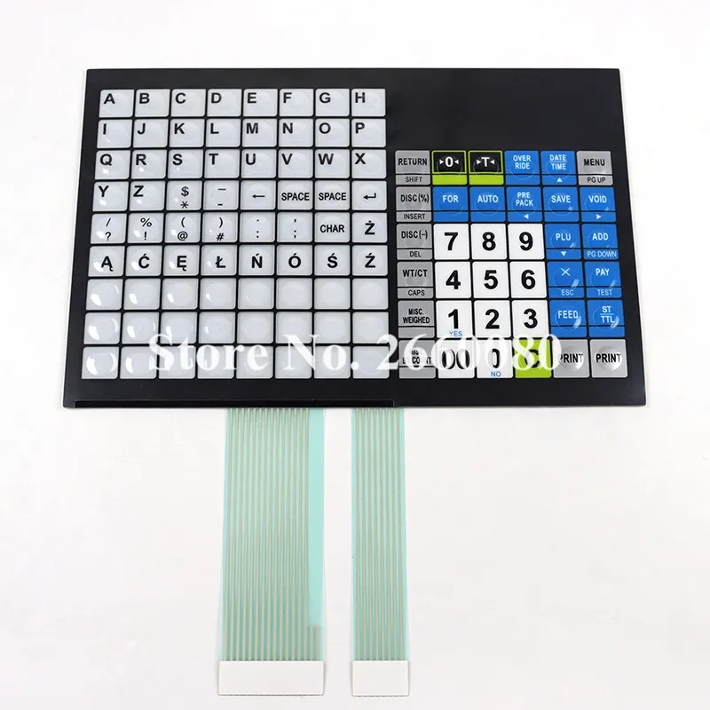 CAS CL5000J 키보드, 오버레이 포함 폴 키패드 포함, CL5000, CL5500 스케일| | - AliExpress