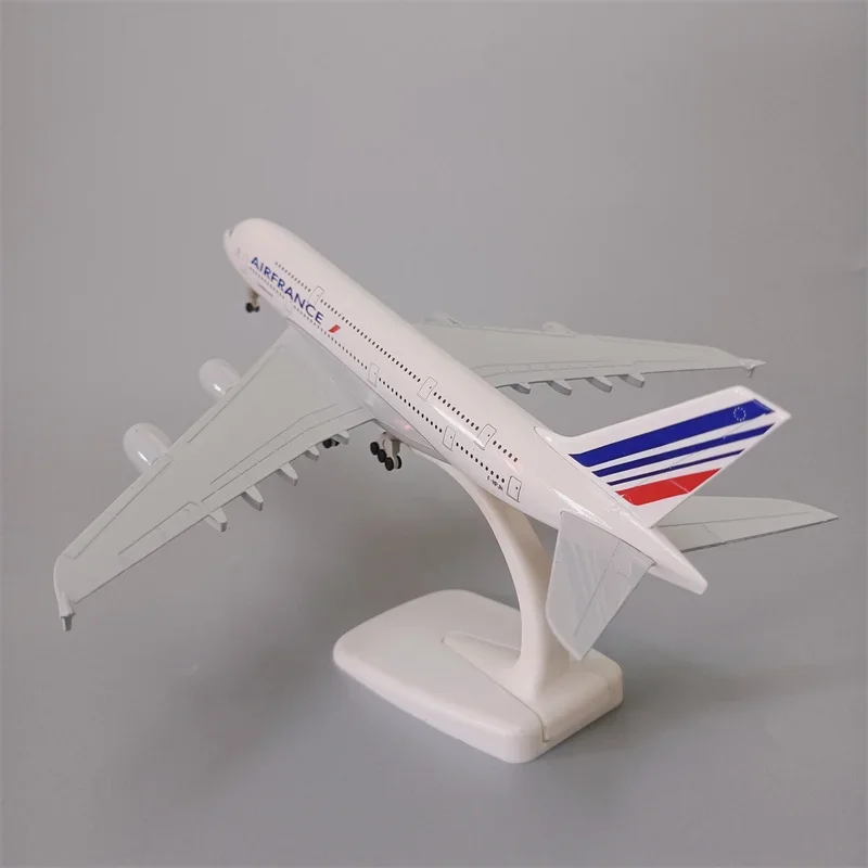 20cm Alloy Metal Air France AirFrance AIRBUS 380 A380 Airlines Airplane Model Diecast Air Plane Model Aircraft w Landing Gears